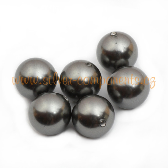 Crystal Dark Grey Pearl 5811 12mm